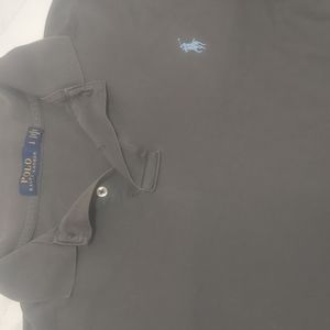 Men's vintage Ralph Lauren polo. Size large mocha colored.